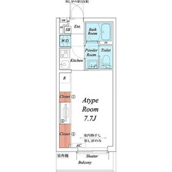 リブリ・金山の物件間取画像